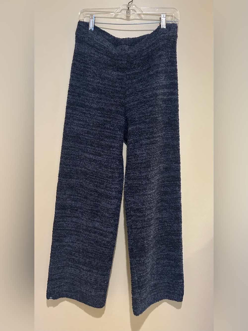 Barefoot Dreams Women’s CozyChic Knit Wide Leg Lounge Pants Navy Size M